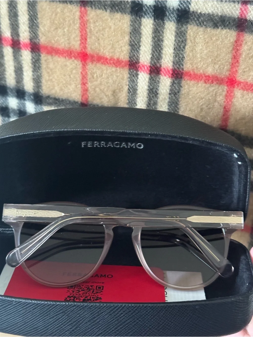 NEW FERRAGAMO SF1068 NEUTRAL SUNGLASSES